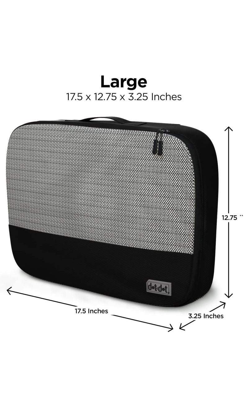 Blue and Black Large Packing Cubes