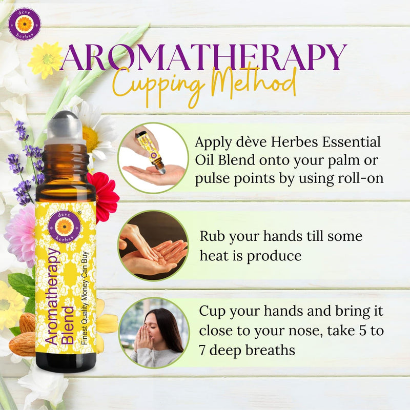 [Australia] - d√®ve herbes Period Relief - Essential Oil Blend to Reduce Menstrual Discomfort with Rosewood, German Chamomile, Clary Sage, Geranium & Spearmint Essential Oils 10ml (0.33oz) 