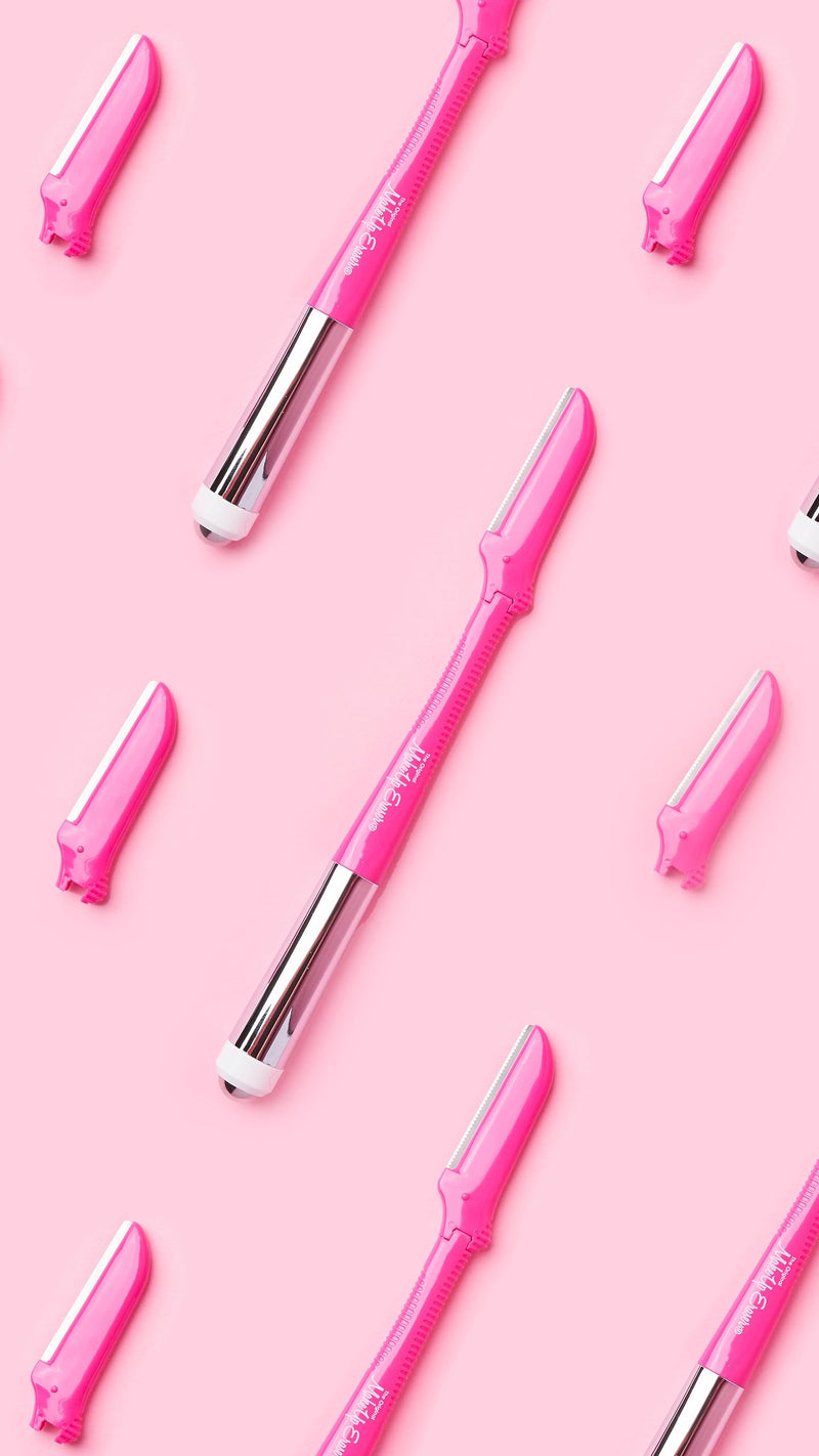 [Australia] - Fuzz Eraser by The Original MakeUp Eraser, 2-in-1 Dermaplaning Facial Razors and Cooling Eye Roller, Tool for Exfoliation, Hair Removal, Face Massage 