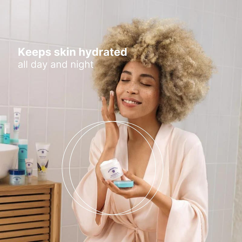 Nu Skin Moisturize Me Intense Hydrate Cream | 2.5 Fl Oz | Night Cream | Bioadaptive botanicals, aloe, pistachio oil & vitamin E hydrate and restore dry skin overnight