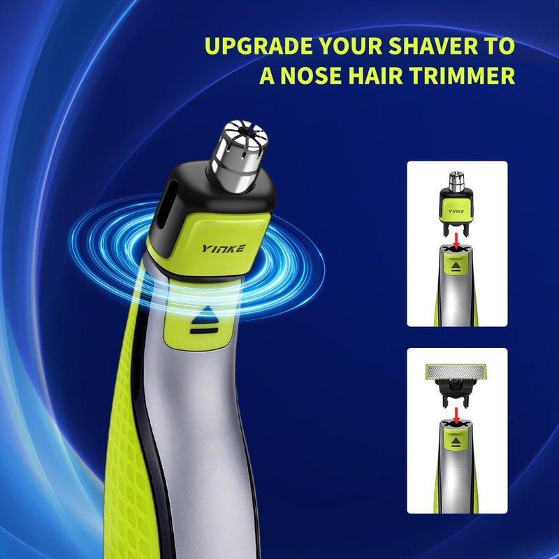 [Australia] - Yinke nose hair trimmer replacement blade attachments compatible with O Blade blades QP2520 / QP2630 O Blade 360 & OBlade pro razor, waterproof dual blades, one pc 
