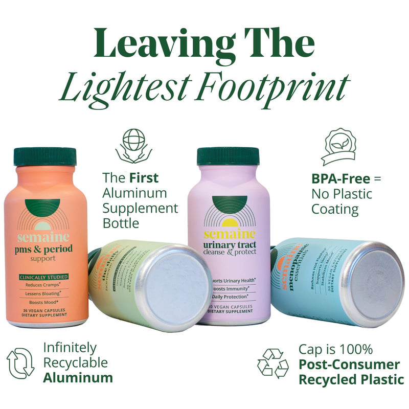 [Australia] - Semaine Daily Hormone Balance ‚Äì Clearer Skin, Enhanced Moods, Deeper Sleep & Happier Hormones. Hormone-Free, Vegan Capsule, Multi-Symptom Support (60 ct) 