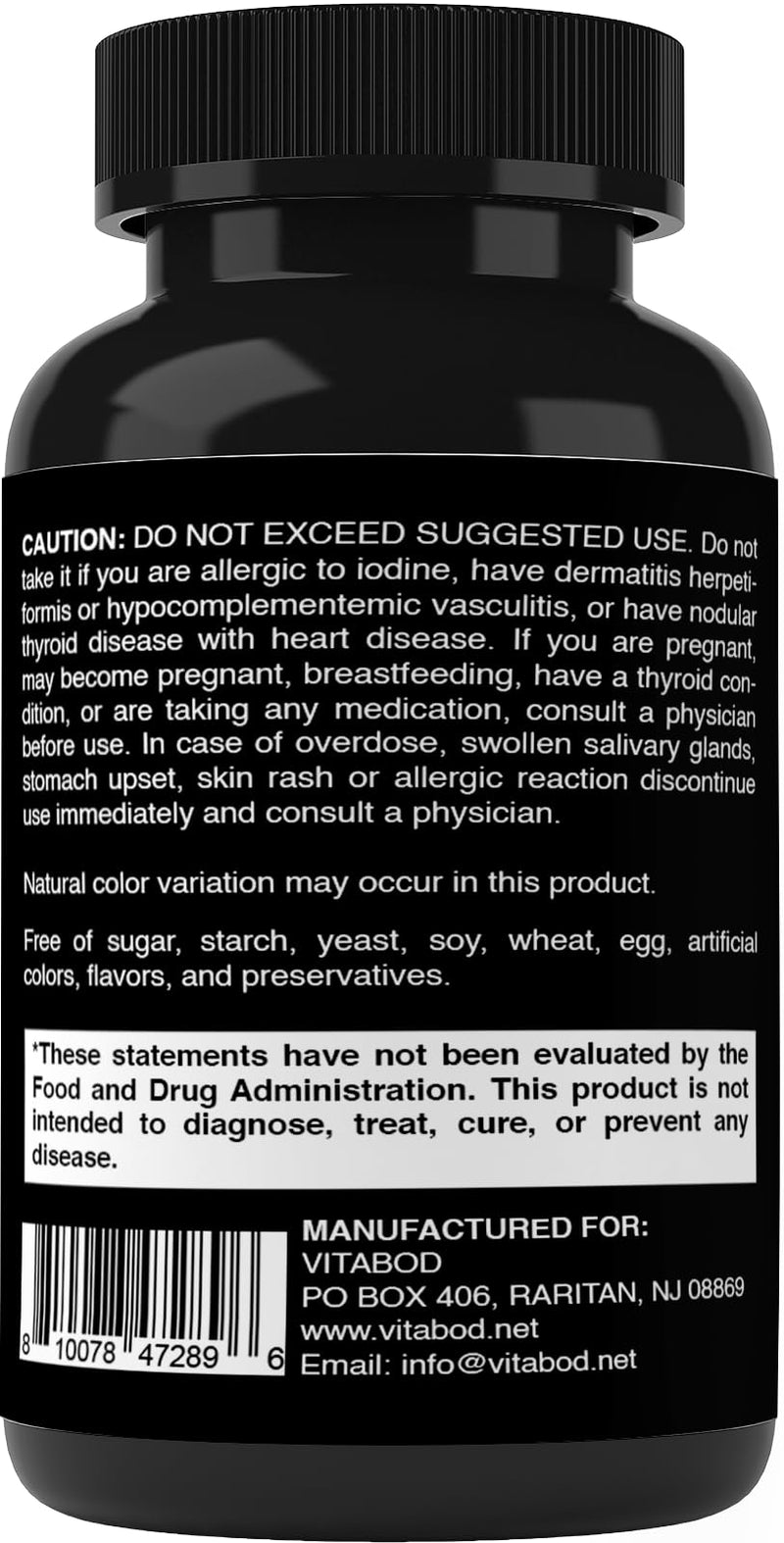 [Australia] - Potassium Iodide Dietary Supplement 130 mg per Serving - 150 Tablets (1 Bottle) 1 Bottle 