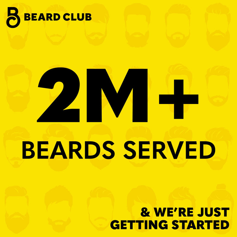The Beard Club Biotin Beard Growth Vitamin Gummies - Hair Supplement for Men - Vitamins B12, E, & C to Support a Thicker Fuller Looking Facial Hair - Strawberry Gummy Beard Growth Gummies