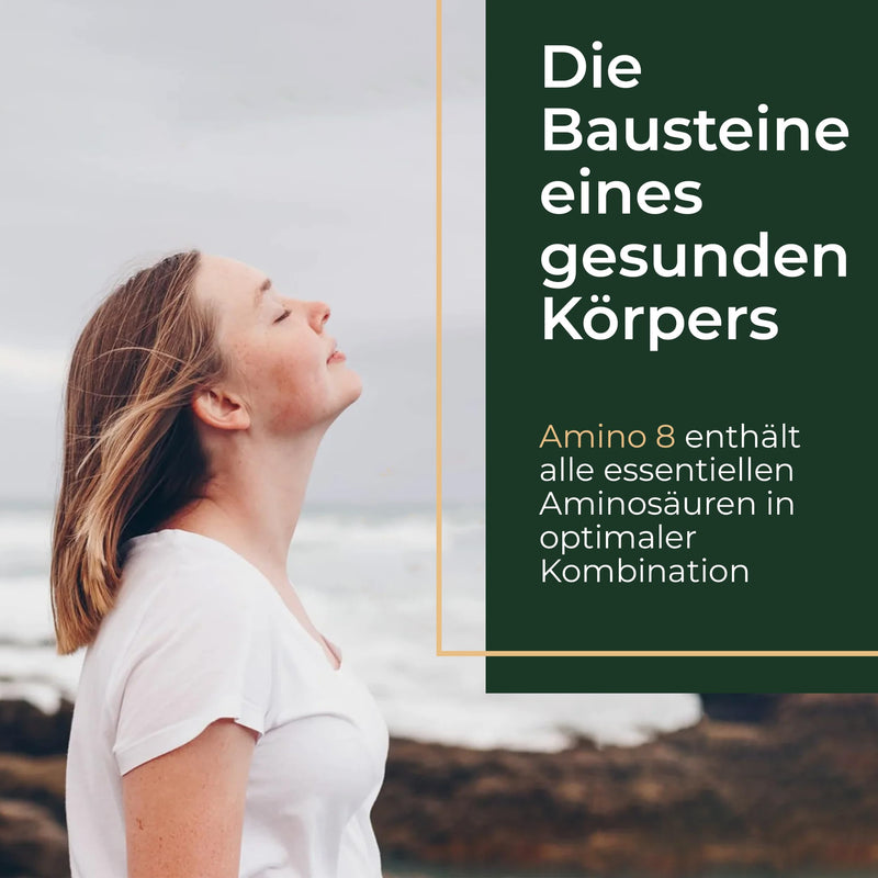 [Australia] - VIKTILABS - AMINO 8 [NEW] | High-dose amino acid complex - 998mg per pellet | EAA Vegan | All 8 essential amino acids (L-Tryptophan, l-Lysine...) | 150 tablets | 100% Natural 150 pieces (pack of 1) 