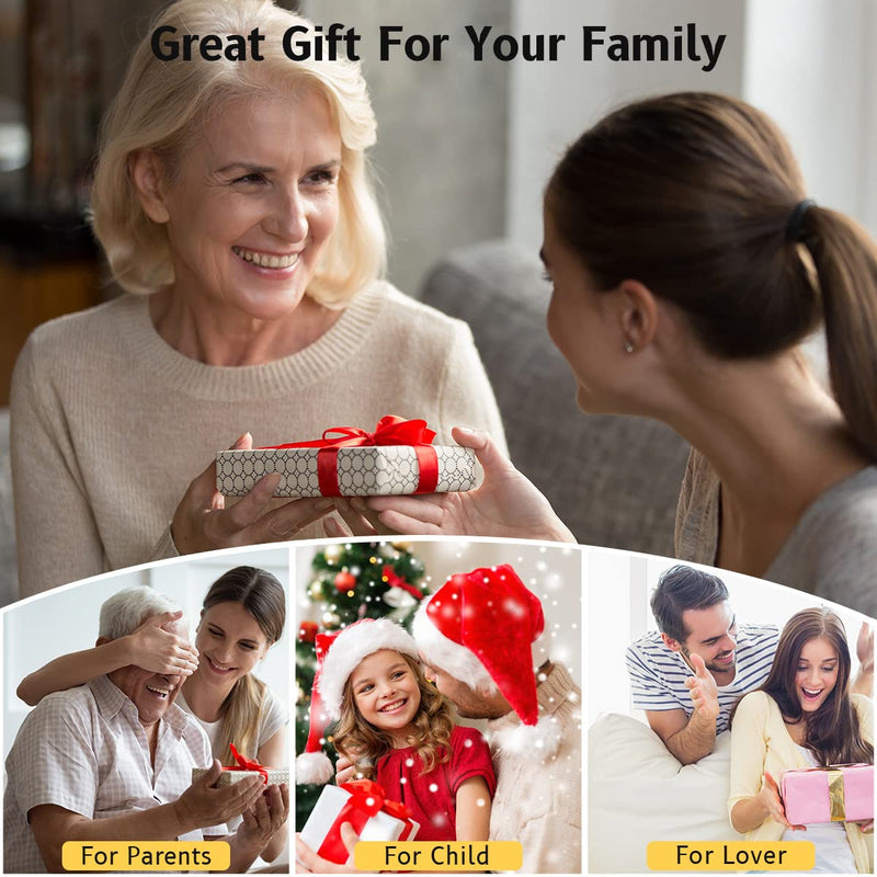 [Australia] - Sound Machine and White Noise Machine with 30 Soothing Sounds with 12 Colors Baby Night Light with Memory Function (T-Black) T-Black 
