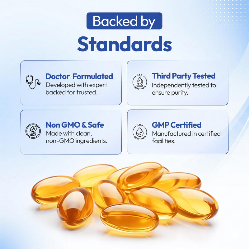 Undecylenic Acid 250 mg Softgels, 250 Count, 50 Servings | Fatty Acid Supplement for Gut & Vaginal Flora Balance, Digestive Health Support - Formerly SF722