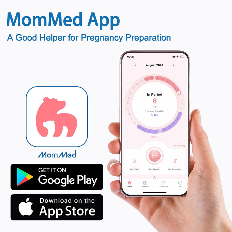 [Australia] - MomMed Pregnancy Test, 55 HCG Pregnancy Test Strips for Early Detection, Over 99% Accurate, 55 Free Urine Cups, Bulk Pregnancy Tests for Home Use, Pruebas de Embarazo 55 Count (Pack of 1) 