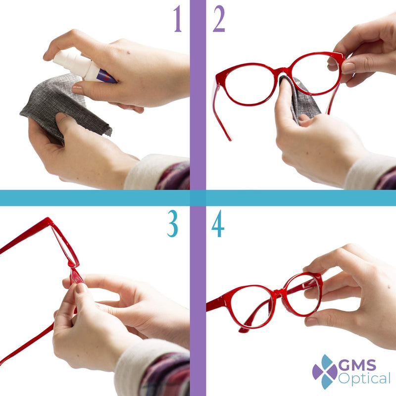 [Australia] - GMS Optical® 1.8mm Reg-Thick/19mm Long - Anti-Slip Adhesive Contoured Silicone Nose Pads for Glasses & Sunglasses (5 Pair-1 Pack)(5 Total Pair)(Clear) Clear 