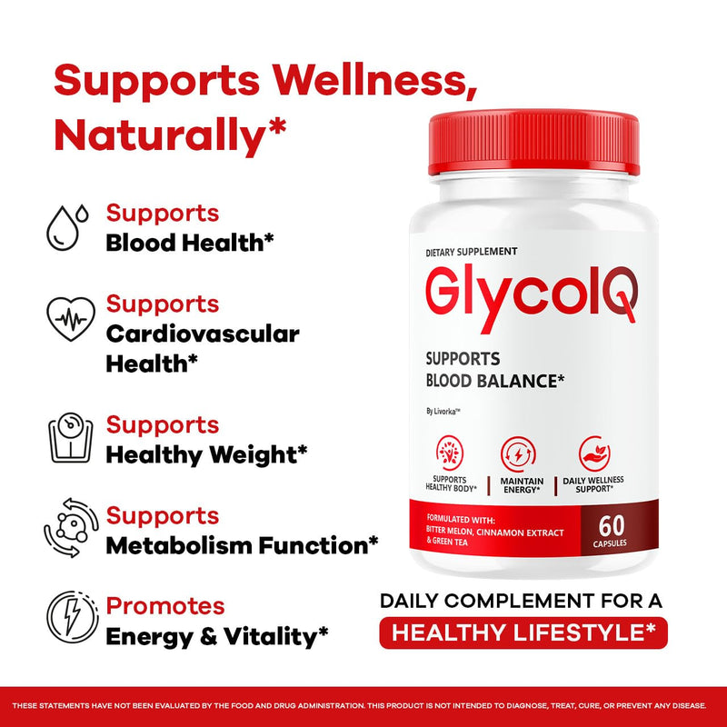 (3 Pack) GlycoIQ Capsules - Official Glyco IQ Support Supplement All Natural Premium Advanced Formula - Maximum Strength, GlycoIQ Multivitamin for Overall Health & Wellness, 180 Capsules for 3 Months
