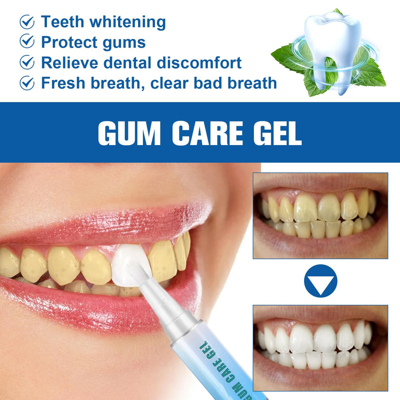 [Australia] - Taileden™ Gum Repair Therapy Gel, Gum Therapy Gel for Recessed Gums, Neslemy Gum Shield Therapy Gel, Teeth Whitening Gel Instant Soothing Gel, Instant Gel Pen for Oral Care(3pcs) 