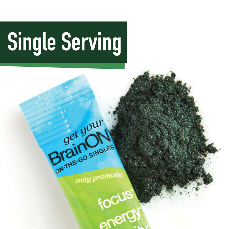 E3Live BrainOn On-The-Go-Singles, 30 Count, 1 Gram