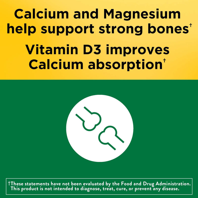 Nature Made Calcium Magnesium Zinc with Vitamin D3, 300 Tablets Unflavored 300 Count (Pack of 1)