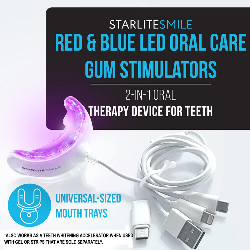 [Australia] - Red Light Therapy Gum Light, Periodontal Light, Oral Care, Blue Light Therapy, Teeth Whitening Accelerator Light 