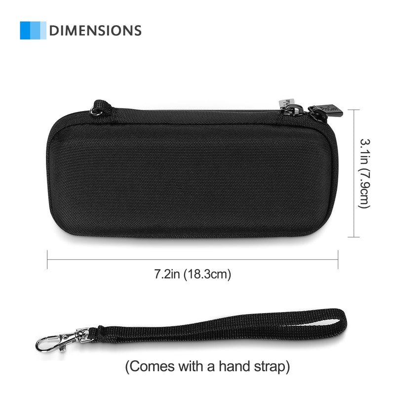 [Australia] - ProCase Carrying Case for Philips OneBlade Face & Body Travel Case for Electric Beard Trimmer, Shaver and Trimmer Protective Case for OneBlade QP2734 QP6551 QP2824 QP6651 Case with Hand Strap - Black Black 