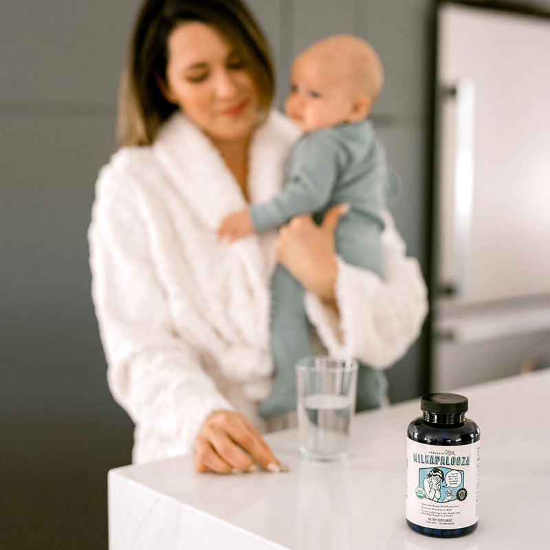 [Australia] - Legendairy Milk Milkapalooza Lactation Supplement for Breastfeeding Moms, Increase Breast Milk Supply with Organic Moringa, Fennel, Nettle, & Shatavari, Vegan Postpartum Essentials Fenugreek-Free 60ct 