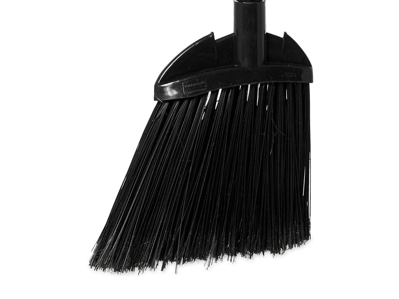 [Australia] - Rubbermaid Commercial 6374 7-1/2" Length x 2" Width x 35" Height, Black Color, Polypropylene Lobby Broom with Vinyl Coated Metal Handle 