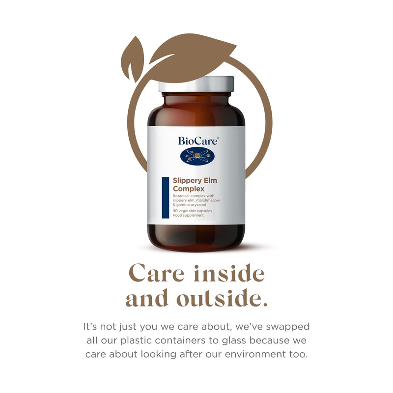 BioCare - Slippery Elm Complex | Digestion & Antioxidant Support - 90 Capsules