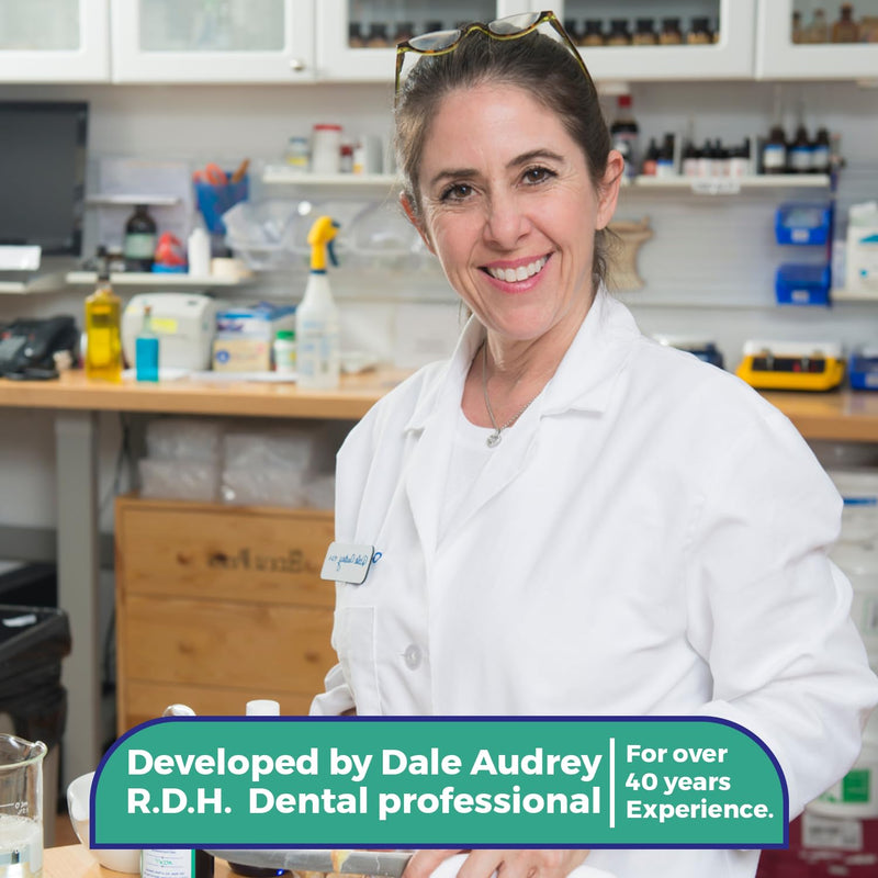 [Australia] - Dale Audrey Ayurvedic Mineralizing Toothpaste for Sensitive Teeth| Organic Refreshing Mint Flavor Teeth Whitening and Fresh Breath | Natural Toothpaste for Gums and Bad Breath(3.25 Oz) 