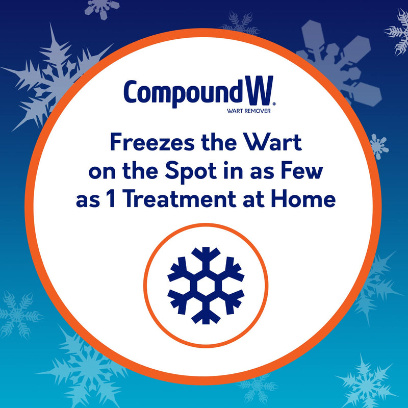 [Australia] - Compound W Freeze Off Plantar Wart Remover Kit, 8 Applications,1 Count (Pack of 1) 