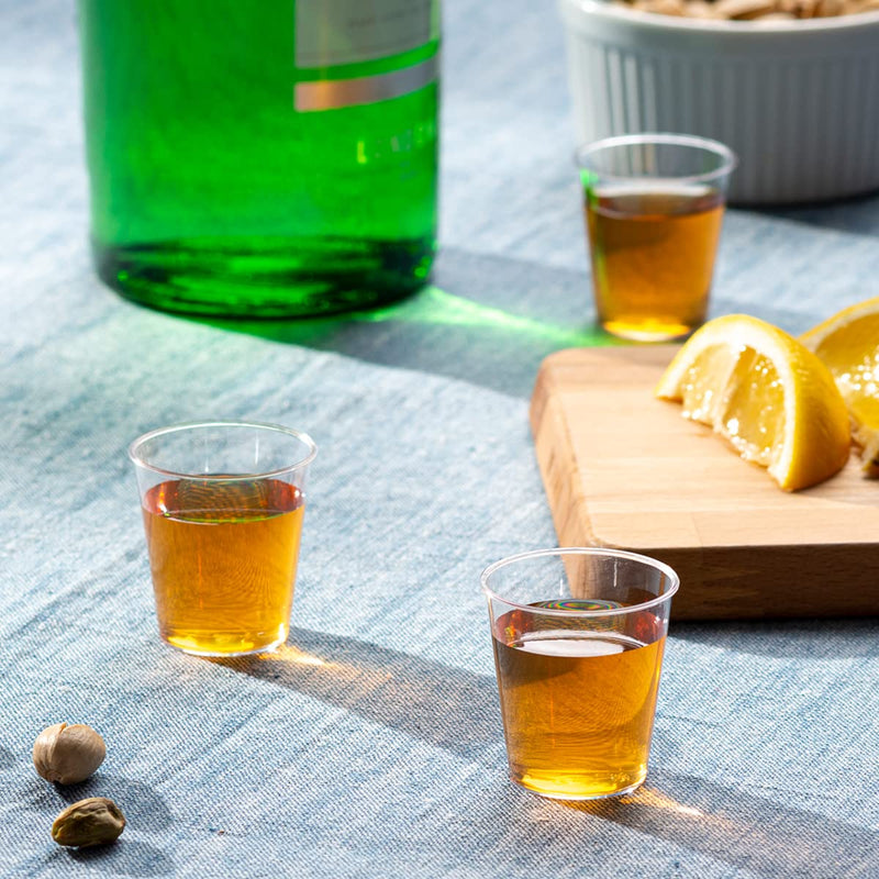 [Australia] - Comfy Package [1 oz. - 100 Count Clear Hard Plastic Shot Glasses Disposable Shot Cups 