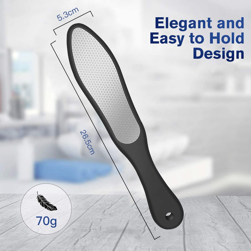 [Australia] - Callus planer foot care, callus file, callus rasp, callus removal foot, callus remover, removes dead and shriveled skin calluses, for pedicure and foot care, double-sided 