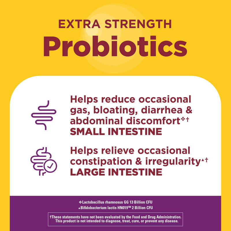 Nature Made Probiotics for Digestive Health, 30 Probiotic Capsules | Extra Strength, 15 Billion CFU from Live Cultures, Probiotics for Women and Men, No Refrigeration Required, 30 Day Supply Unflavored 30 Count (Pack of 1)
