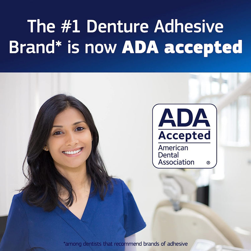 [Australia] - Fixodent Original Secure Denture Adhesive Cream for Full and Partial Denture Wearers, 2.4oz (Pack of 5) 