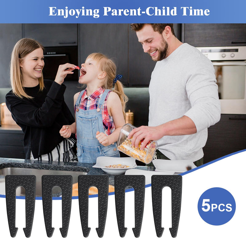 [Australia] - 5 Pack Stove Knob Locks,Gas Stove Knob Lock for Baby Safety,Child and Pets Safety Guards,Prevent Children or Pets from Accidentally Turning on Gas Stove 