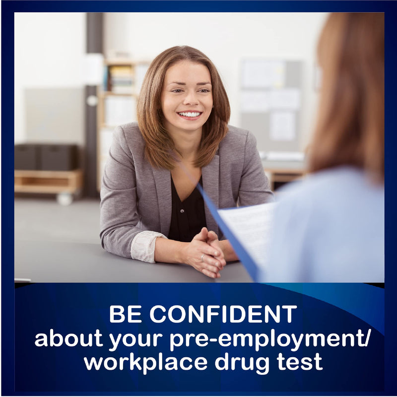 10 Pack - DrugExam Highly Sensitive Marijuana THC 20 ng/mL Single Panel Drug Test Kit - Marijuana Drug Test with 20 ng/mL Cutoff Level for Detecting Any Form of THC in Urine up to 45 Days (10)