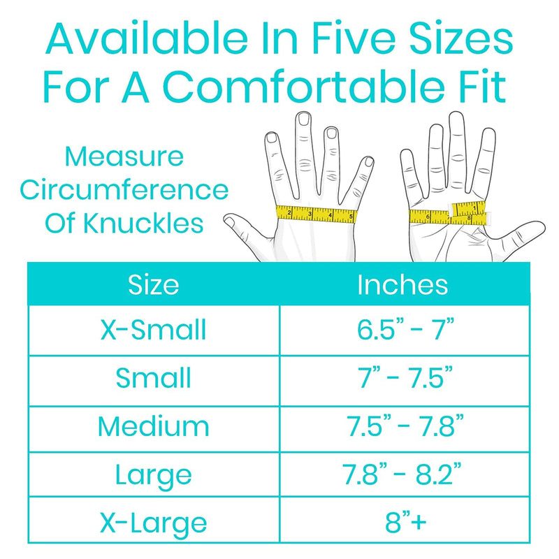 [Australia] - Vive Copper Arthritis Gloves - Full Hand Compression Touchscreen Finger - For Carpal Tunnel, Rheumatoid, Joint Pain, Inflammation - Flexible Wrist and Thumb Pressure Relief for Typing - For Men, Women Black Small 