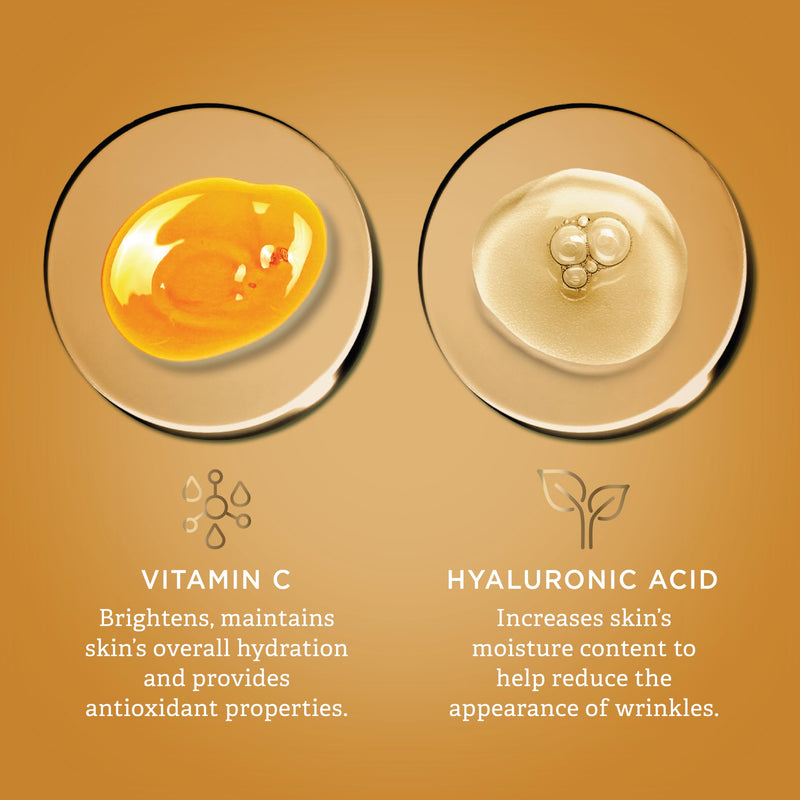 Findley Brightening Face Serum with Vitamin C & Hyaluronic Acid | Hydrating & Radiance Boosting | Improves Skin’s Appearance (60 pcs, 2.7oz)