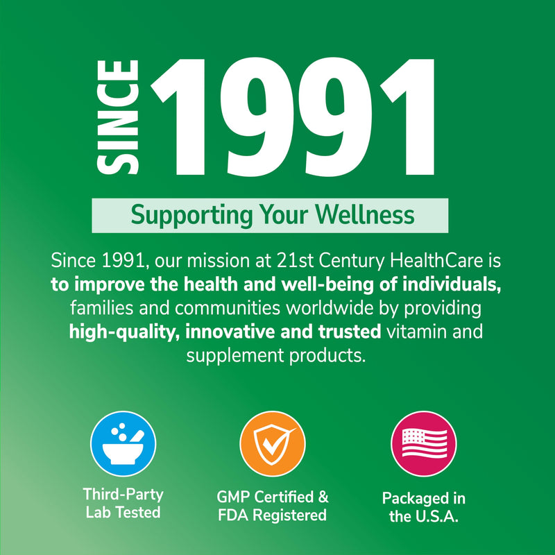 21st Century Sentry Senior Multivitamin, Adults 50+, 265 Tablets | Complete Daily Multivitamin & Multimineral, Compare VS. Centrum® SILVER Adults, Adults 50 Plus, Supports Heart, Eye 265 Count (Pack of 1)