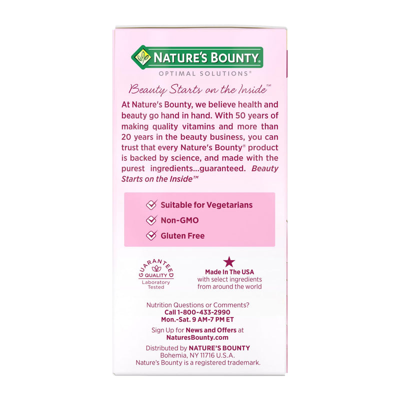 [Australia] - Nature's Bounty Hair Growth Supplement, 1 Per Day, Clinically Shown to Support Thicker, Fuller Hair, with Biotin, Silicon & Arginine, 30 Capsules 