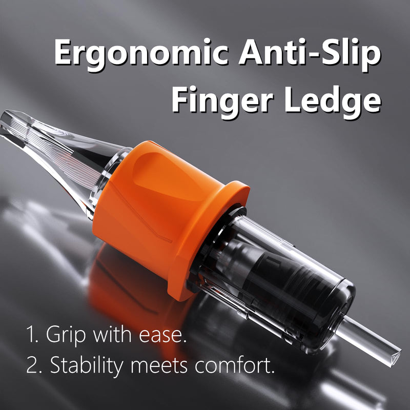 [Australia] - BIGWASP Energy Tattoo Cartridge Needles 50pcs Assorted Finger Ledge Tattoo Needle Round Liner 0.35mm Mixed #12 Standard RL (3RL 5RL 7RL 9RL 11RL) for Rotary Tattoo Machine #12-3RL/5RL/7RL/9RL/11RL 