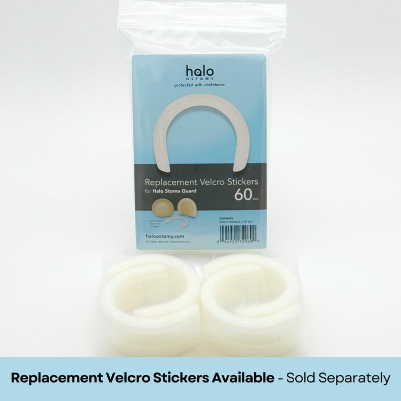 [Australia] - Stoma Guard Security Shield | Compatible With Ostomy Bags, Colostomy Bag Covers for women and men | 60 Single-Use Stickers Included 