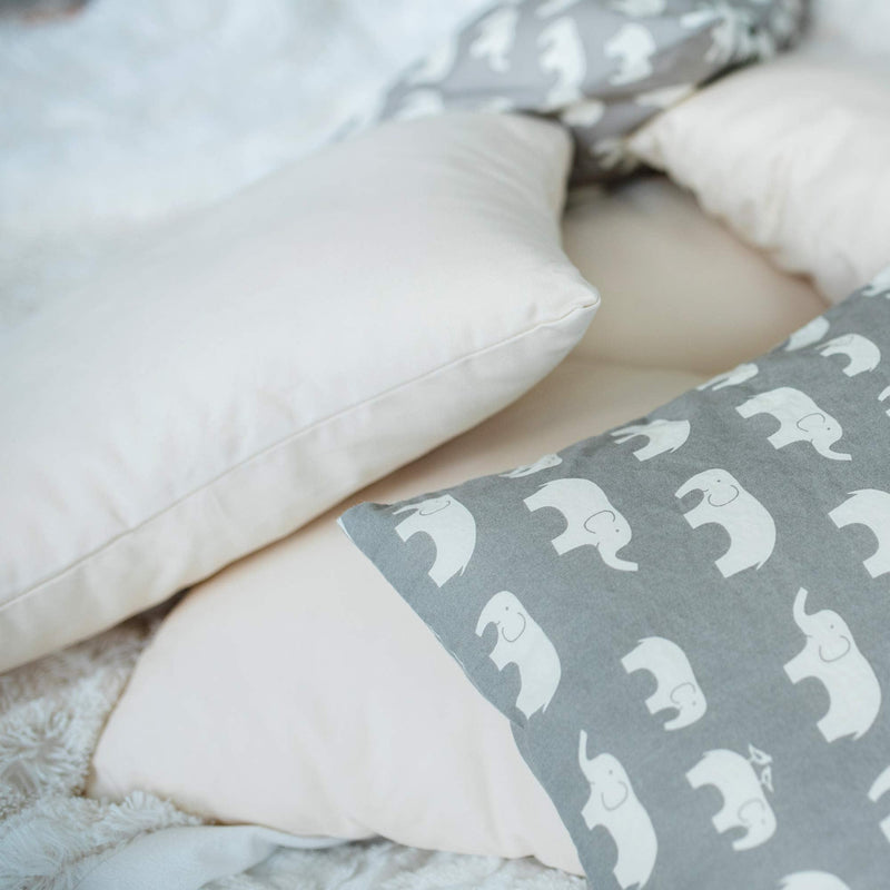 [Australia] - Little Sleepy Head Toddler Pillow, Organic Cotton, Down-Like Fill, Ivory 13 X 18 Toddler 13x18 