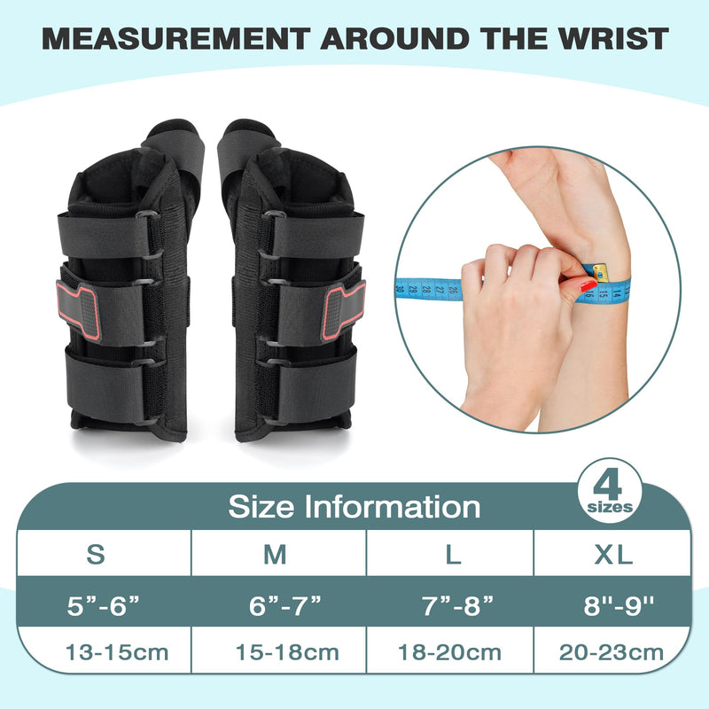 [Australia] - Medibot Wrist Brace & Thumb Spica Splint, for De Quervain's Tenosynovitis, Tendonitis, Carpal Tunnel & Arthritis Wrist Support Thumb Splint (Right Hand - Small) Right-S 