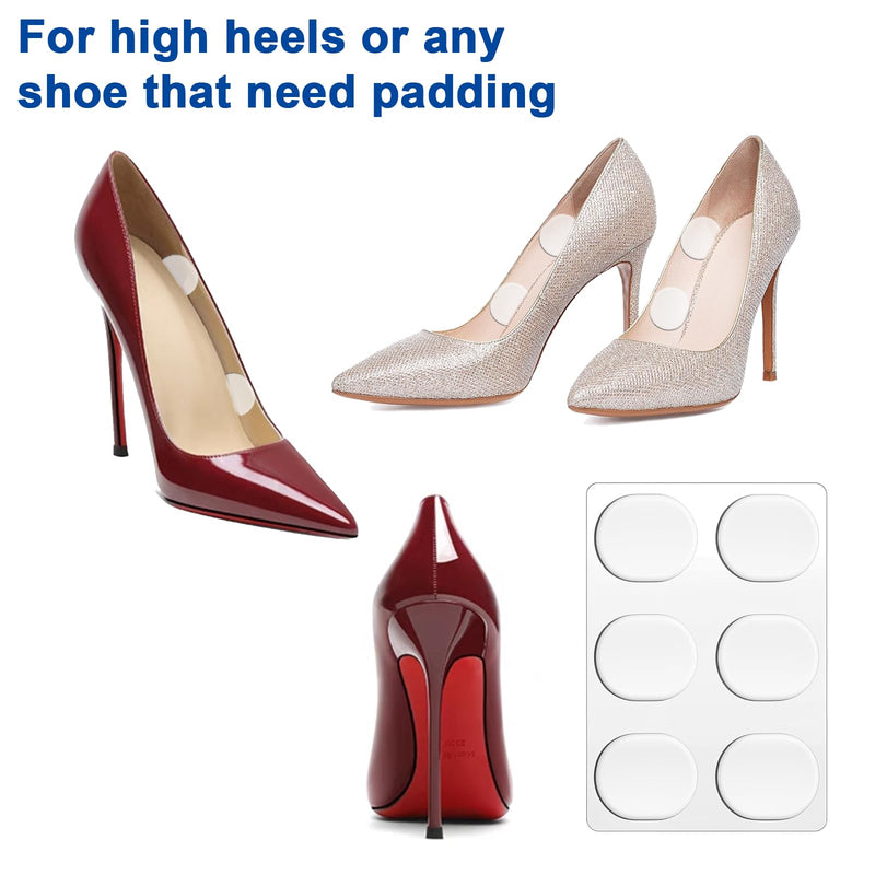 [Australia] - Dimeho 34pcs Silicone High Heel Cushion Shoe Strap Grip Anti-slip Sandals Gel Protective Strips Slingbacks Footrest Sticker Inserts Pad for Men and Women Sports Sneakers 