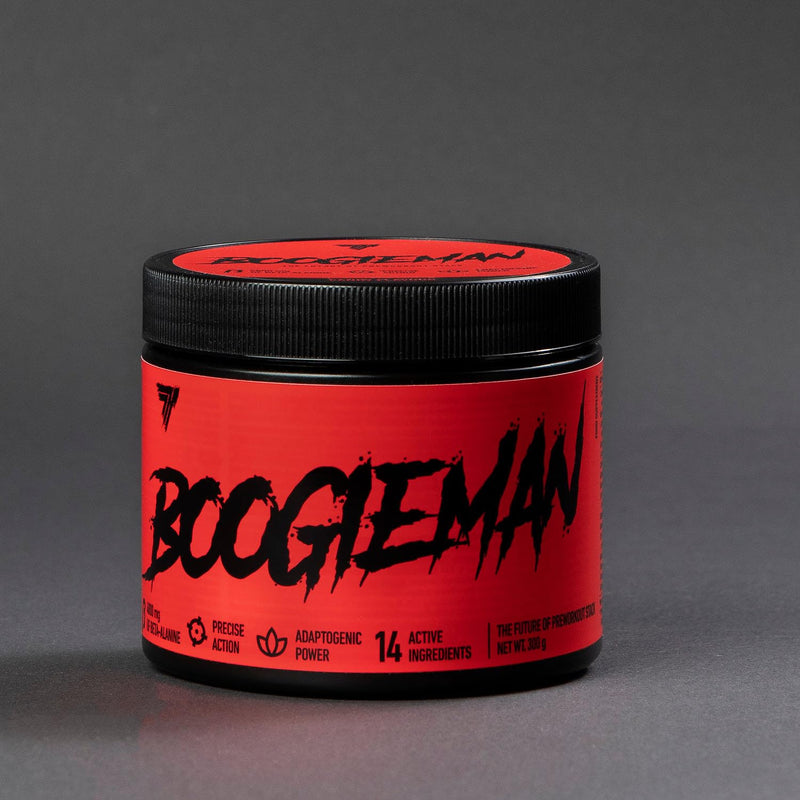Trec Nutrition BOOGIEMAN Powder - Ultimate Pre-Workout Fuel for Explosive Energy, Muscle Pump, and Endurance Boost - Formulated with Arginine, Citrulline, Beta-Alanine (Candy) Candy