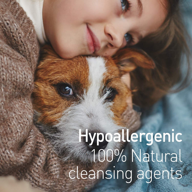 HYPONIC Hypoallergenic Premium Waterless Shampoo for All Pets (Unscented, 6.4 oz) - Fragrance Free, Natural Dry Shampoo, Waterless Foam, Grooming for Dogs and Cats Unscented - PawsPlanet Australia