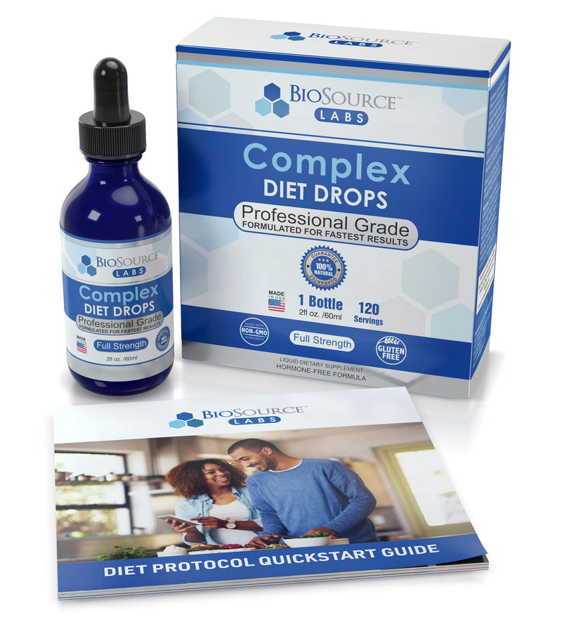 [Australia] - Complex Diet Drops – Best Natural Weight Management Drops for Men and Women (1 Bottle, 2 fl oz) - 30 Day Supply 2 Fl Oz (Pack of 1) 