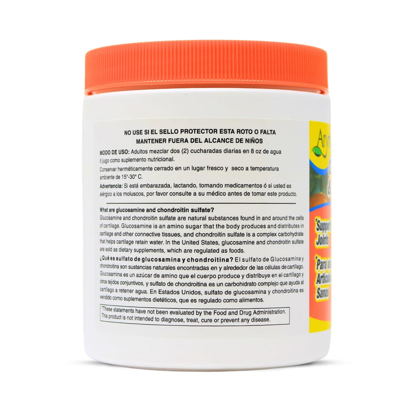 [Australia] - Glucosamine & Chondroitin 1500mg-1200mg with Collagen, Supports Joint Health, Orange Flavor (30.5 Oz/Pack of 1) 