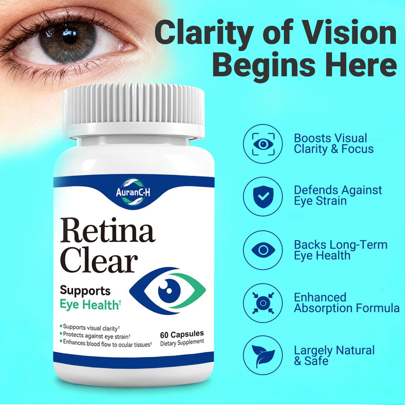 Lutein Supplement for Eyes, Vision Support – Eye Health Formula with Lutein, Zeaxanthin, Quercetin, Vitamin A, Zinc, & Bilberry – Supports Visual Clarity, Focus & Eye Fatigue Relief – 60 Capsules