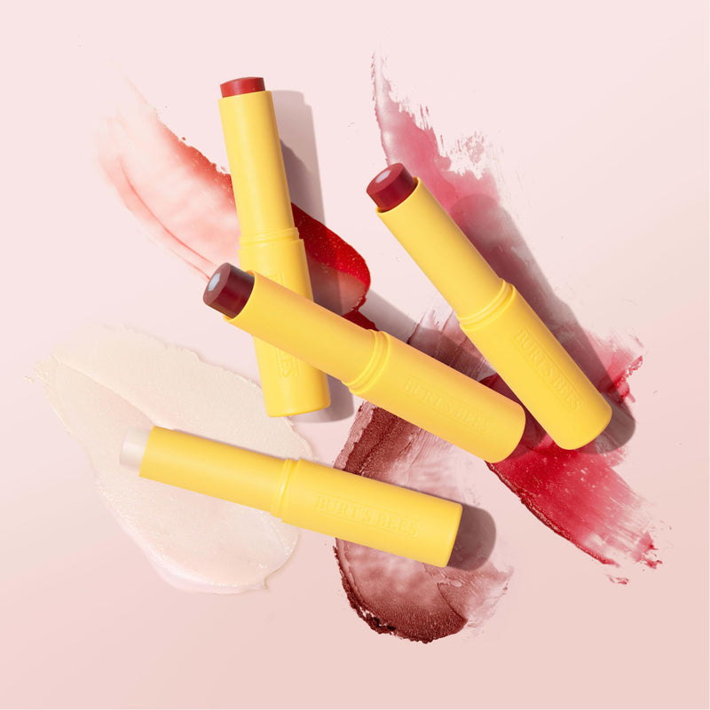 Burt's Bees Boosted Lip Balm Sheer Plus; Vitamin Lip Balm, Nourishing Vitamin C, E, and F Core; 24 Hour Moisture; Tint Free, Semi Glossy Finish; 100% Natural Origin; 1 Tube; 0.16 Oz. 1 Count (Pack of 1)