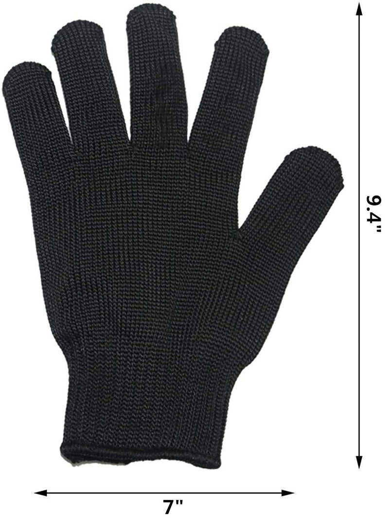 alfyng Bird Training Anti-Bite Gloves, Small Animal Handling Gloves, Chewing Protective Gloves for Small Animal Pet Squirrels Hamster Parrotlets Cockatiels Finch Macaw (1 Pair) Black - PawsPlanet Australia
