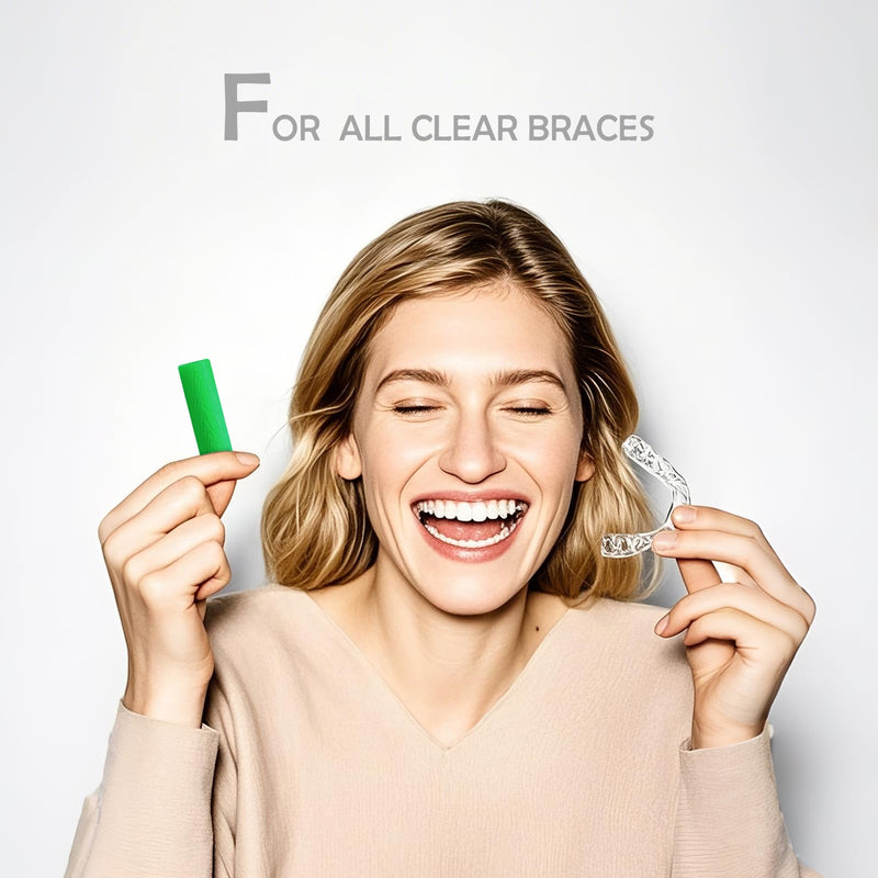 [Australia] - 12 Pack Aligner Chewies, Orthodontic Aligner Chewies for Invisalign, Compatible with Invisalign Braces, Aligner, Retainer 12 Pack - Colorful 