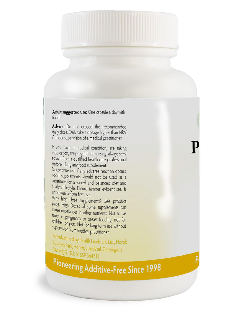 Pure Vitamin C 650mg Capsules, Ascorbic Acid, Unbuffered & Non-GMO, Suitable or Vegetarians & Vegans, Magnesium Stearate Free & No Nasty Additives, Formulated & Made in Wales… (90 Capsules) 90 count (Pack of 1)