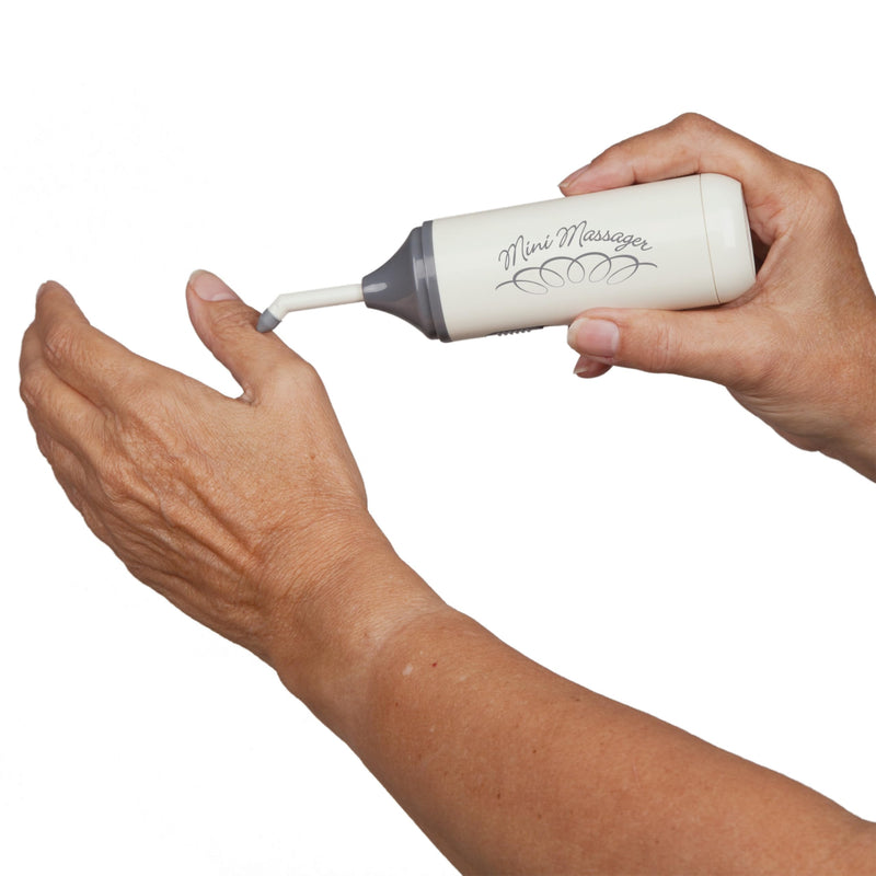 [Australia] - Norco Mini Therapeutic Massager with Battery. Hand-held Portable Therapeutic Vibrating Therapy Tool for Scar Tissue, Hand, Finger, Feet, Face, Elbow, Neck. Post-Surgery, Arthritis Pain. NC70209 