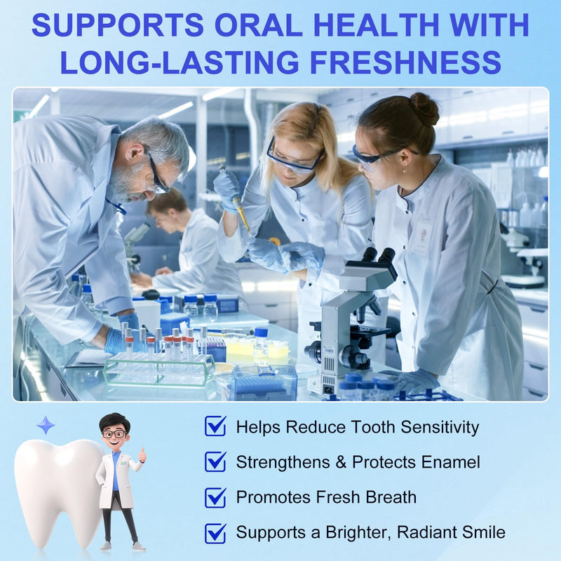 [Australia] - 7.5% Hydroxyapatite Toothpaste(Fluoride Free), (2pcs) Nano Hydroxyapatite Toothpaste for Sensitive Teeth, Enamel Protection, Tooth Strengthening, Fresh Mint Flavor, Daily Use for Oral Care 4.23 Ounce (Pack of 2) 